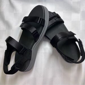 ABEO Joy 2380 Black Nuet 3740 Adjustable Water Friendly Sandal, 9